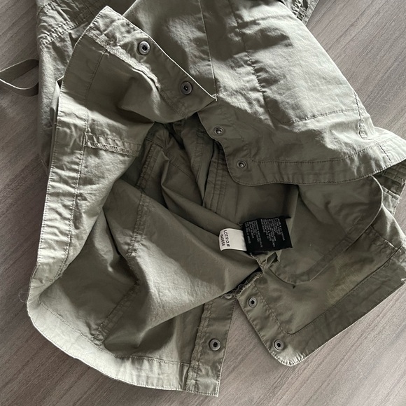 Tribal Hooded Vest - Cargo Pockets & Olive Grey - Size Medium - Picture 13 of 16